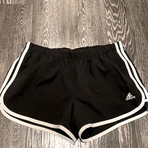 Adidas marathon 20 climalite shorts blk/white - M